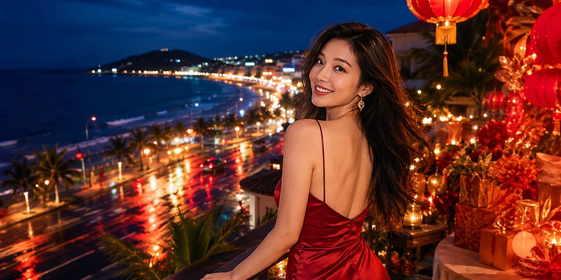 Khung cảnh giải trí bãi biển Phan Thiết đại diện cho trải nghiệm nhận thưởng trực tuyến thoải mái